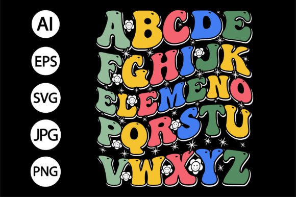 Abcde Fghijk Elemeno Teacher Svg Graphics for T-Shirt Designs