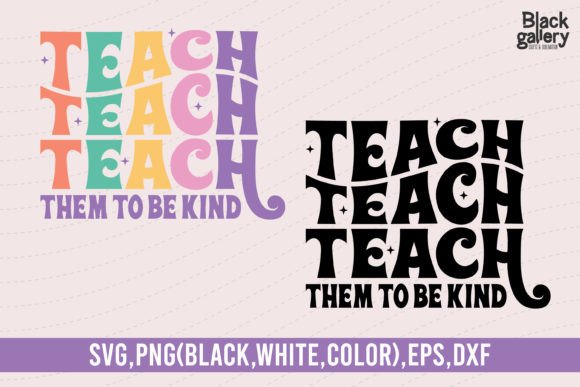 Retro Teacher Graphics for T-Shirt Designs