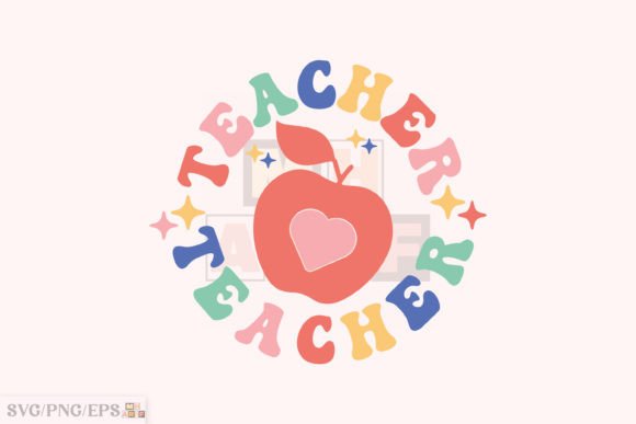 Reviewing the Teacher SVG Retro Apple PNG Design