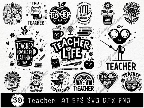 Teacher Graphics & Illustrations Review