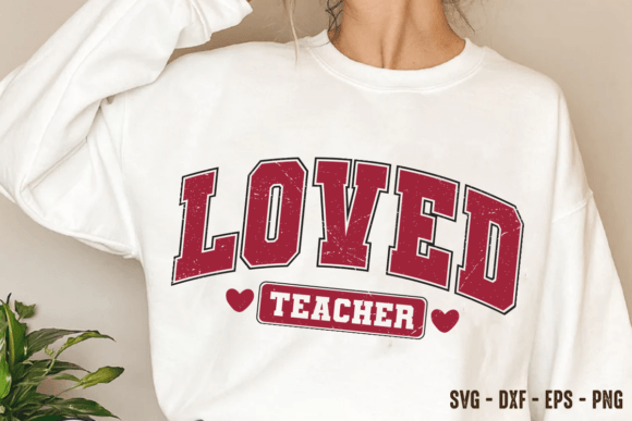 Valentine Varsity PNG: Graphics for T-Shirt Designs